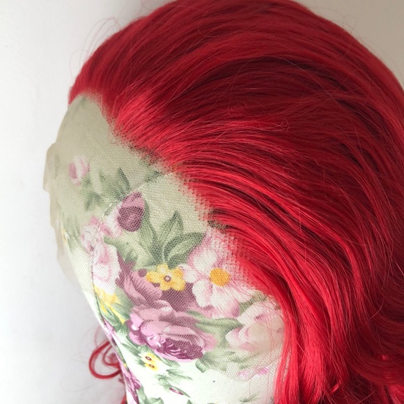 🔹LURIN K 24” RED CURLY LACE FRONT WIG  *NWT* - Picture 5 of 12